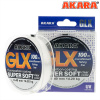 Леска Akara GLX Super Soft 100m, 0,133mm (прозрачная)